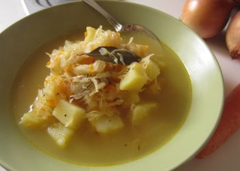 Zuppa di crauti saporita