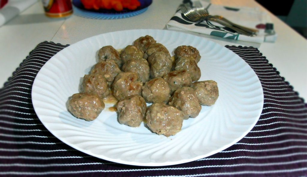 Polpette alla birra con bimby