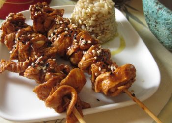 Pollo Teriyaki giapponese