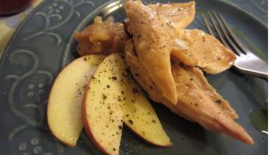 Pollo con mele saporito Pollo con mele saporito