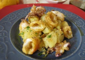 Calamari con patate