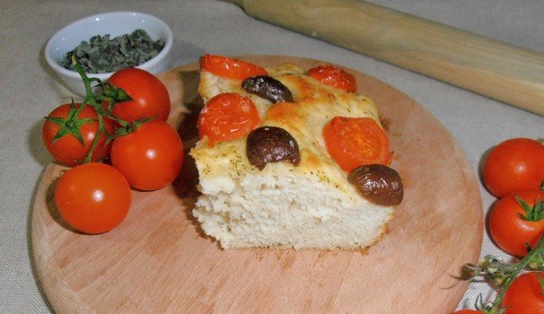 Focaccia pugliese con bimby