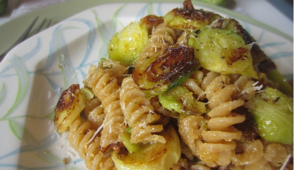 Pasta Integrale Con Cavoletti Di Bruxelles