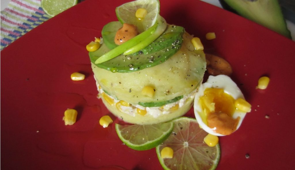 Causa limena ricetta peruviana