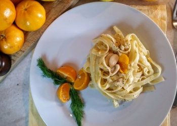 Fettuccine agli agrumi