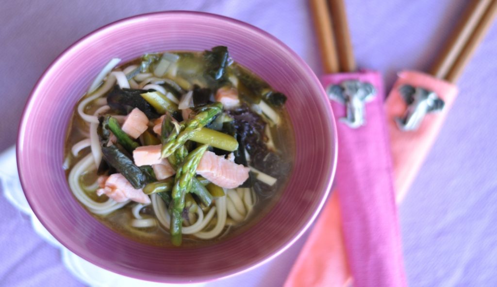 Noodle al salmone come fare