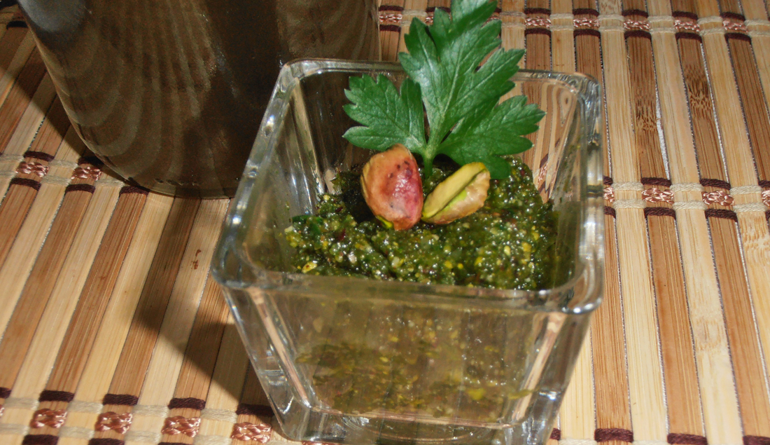 Pesto di pistacchi con bimby