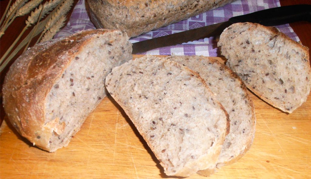 ricetta pane ai semi di lino con bimby