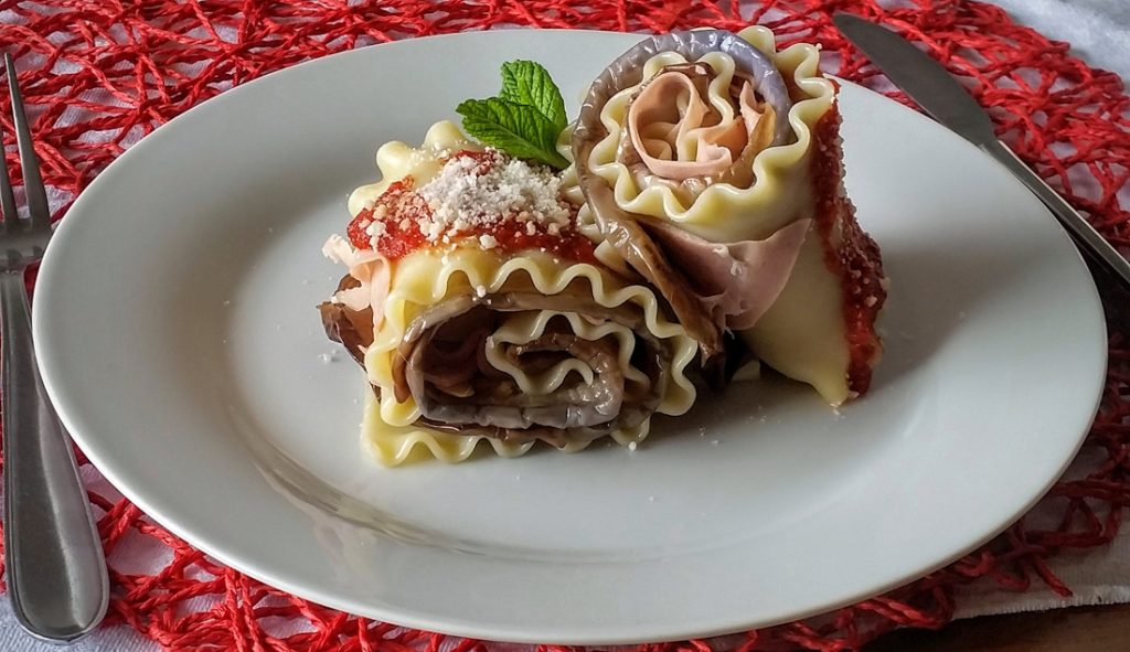 involtini di lasagne ricee