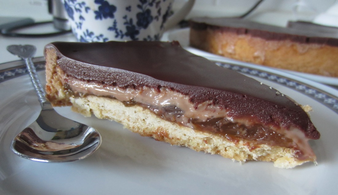 Torta di cioccolato, fichi e zenzero squisita