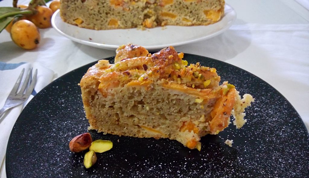 Ricetta Torta di nespole e pistacchi con bimby