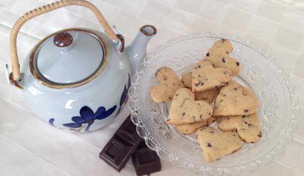 Ed ecco pronti i vostri meravigliosi biscotti con gocce di cioccolato.