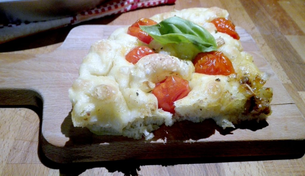 focaccia di quinoa