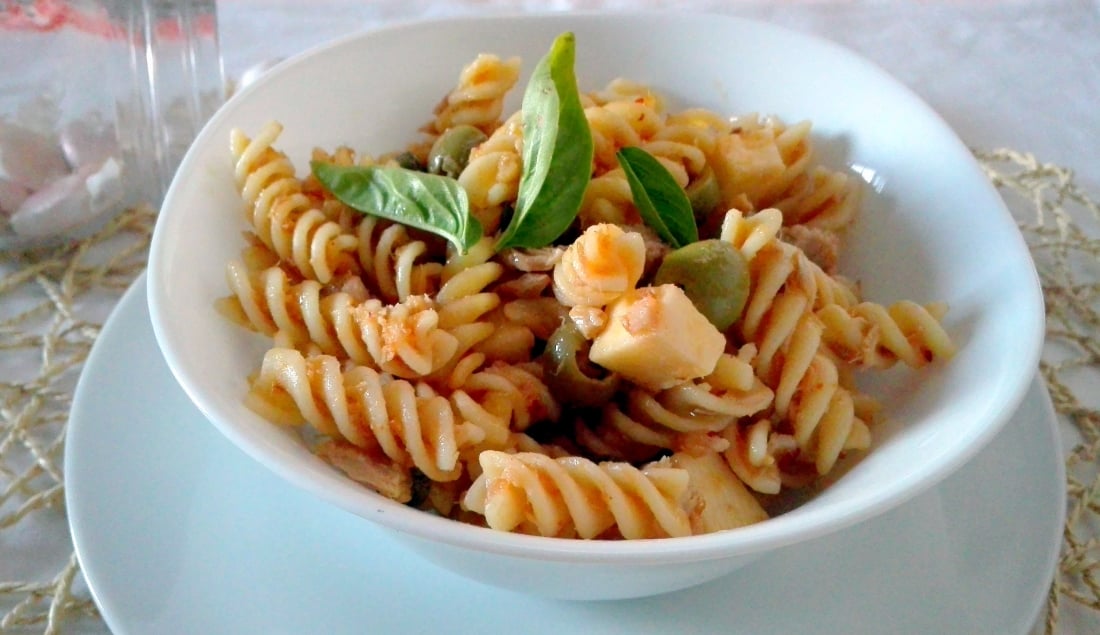 pasta fredda al tonno