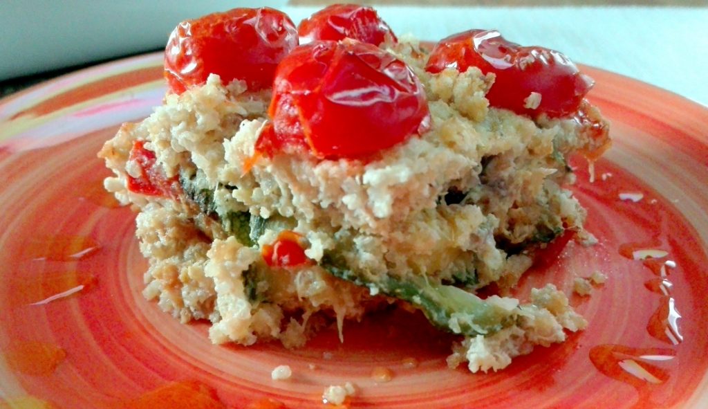 quinoa al forno con verdure