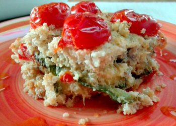 quinoa al forno con verdure