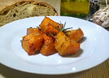 zucca al forno