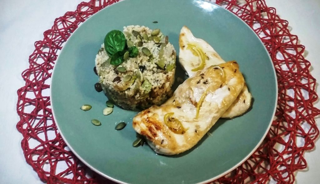 petto di pollo con cous cous