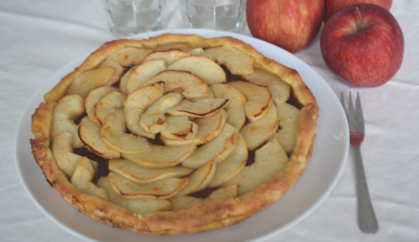 Ed ecco finalmente pronta la vostra deliziosa crostata di mele.