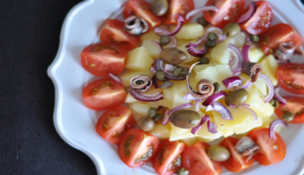 Insalata di patate mediterranea