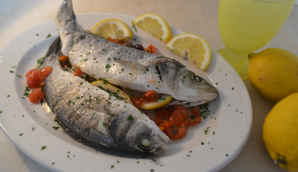 branzino al cartoccio