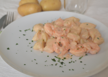 gnocchi ai gamberi foto principale