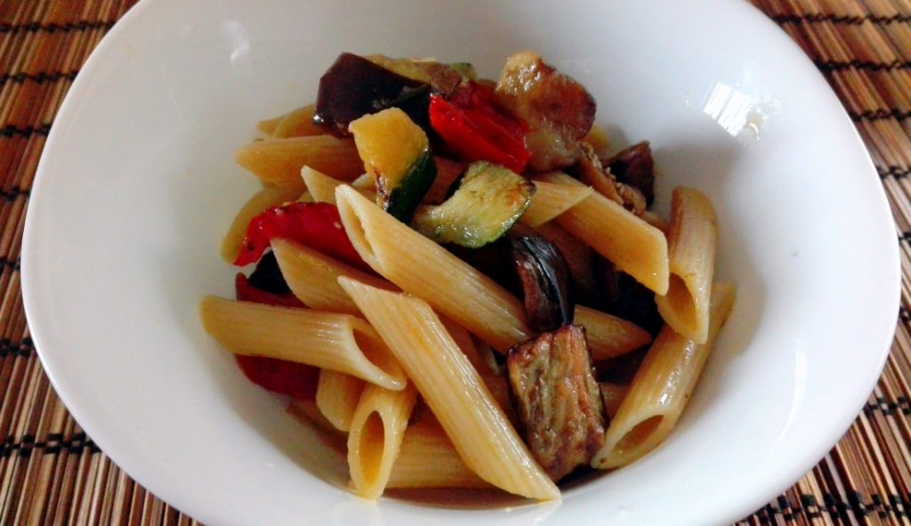 pasta fredda con verdure