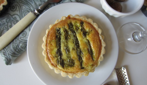 Mini quiche con asparagi