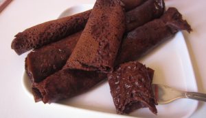 Crepes al cioccolato Crepes al cioccolato