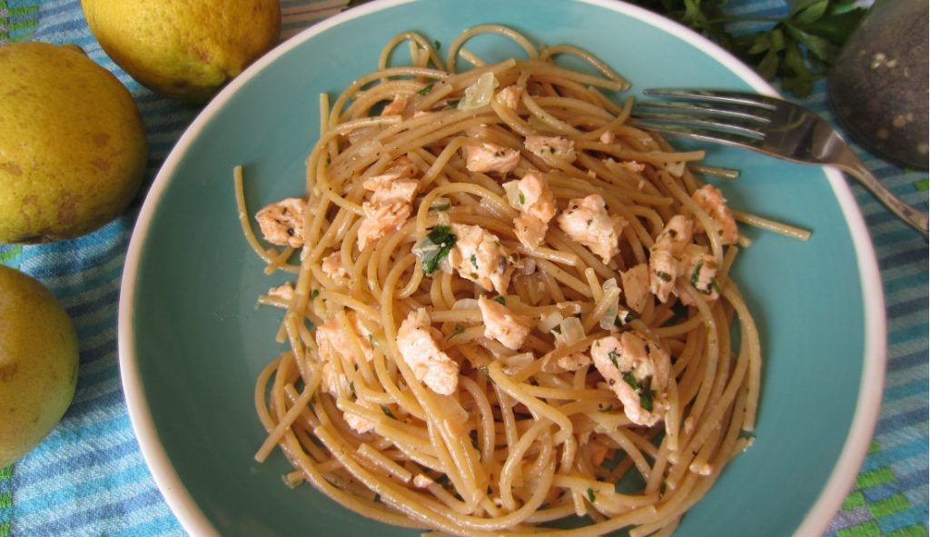 Pasta al salmone