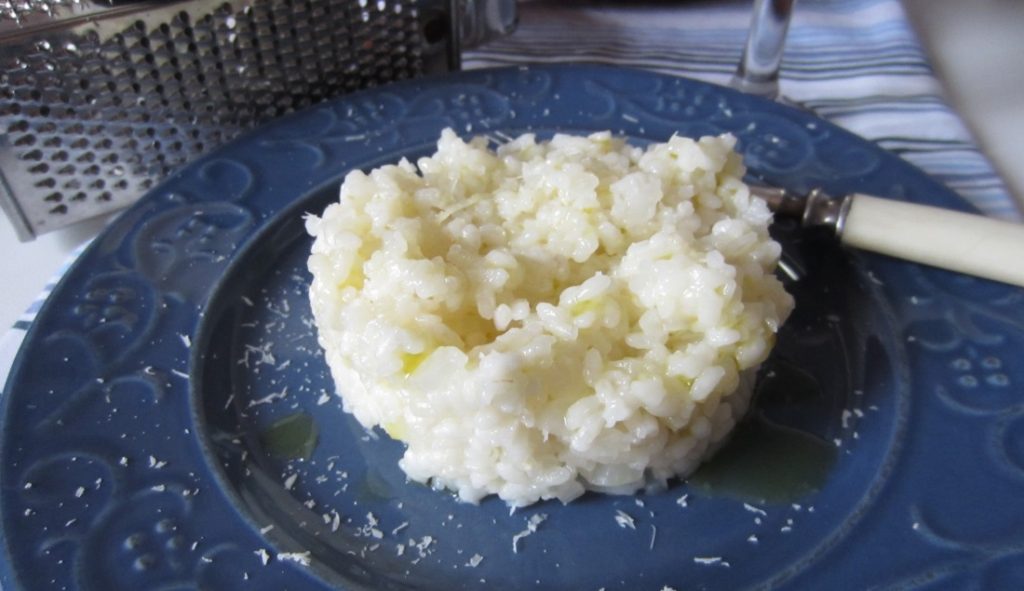 Risotto allo spumante semplice