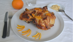 pollo arrosto arancia e zenzero foto principale
