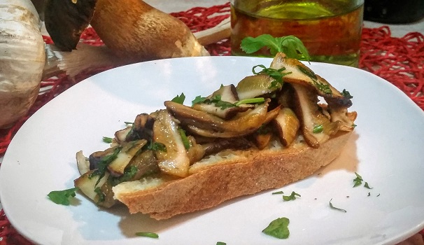 funghi porcini trifolati