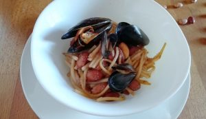 pasta e fagioli con le cozze pasta e fagioli con le cozze