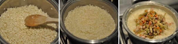 Sformato di riso, prosciutto, funghi e scamorza ricetta veloce