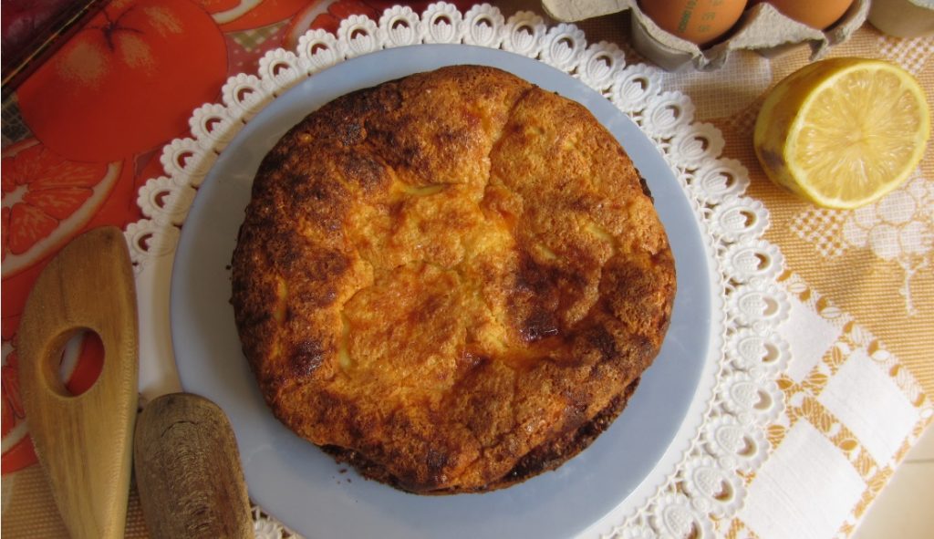 Torta di ricotta e vaniglia