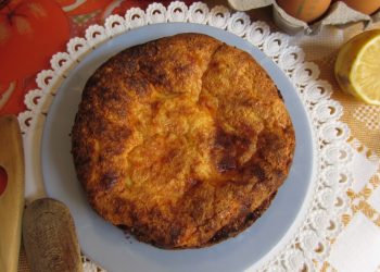 Torta di ricotta e vaniglia