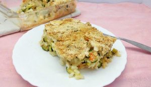 timballo di riso e zucchine al forno timballo di riso e zucchine al forno
