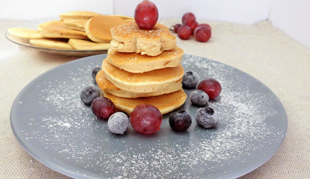 Ed ecco pronti i pancake light che potrete accompagnare con della sana frutta fresca.