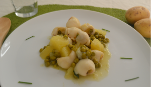 seppie con patate e piselli foto principale seppie con patate e piselli foto principale