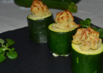 zucchine ripiene di tonno