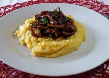 polenta e funghi porcini