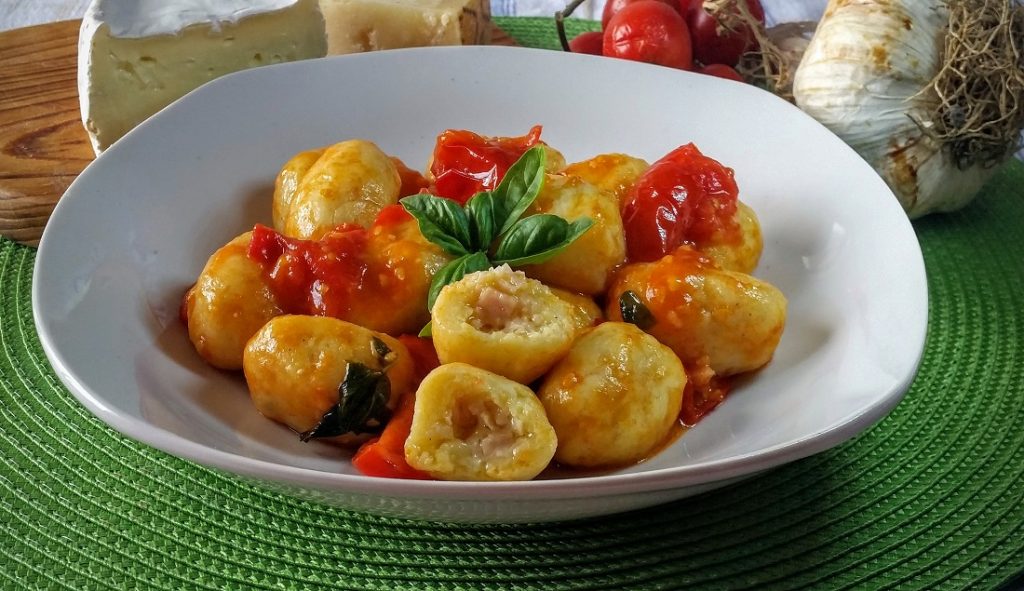 gnocchi ripieni di brie