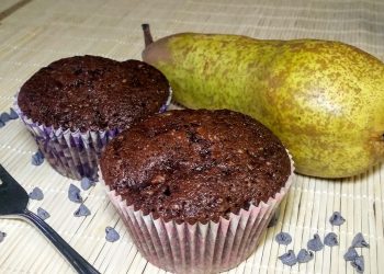 muffins cioccolato e pere