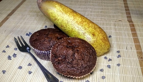 Ed ecco pronti questi deliziosi muffin cioccolato e pere. Ed ecco pronti questi deliziosi muffin cioccolato e pere.