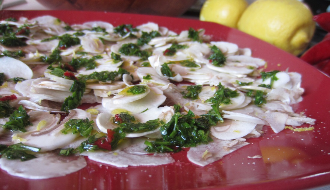 Carpaccio di funghi champignon - Ricette.com Carpaccio di funghi champignon - Ricette.com
