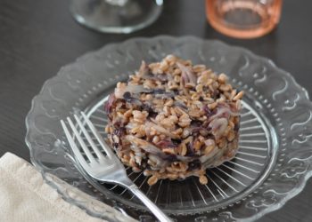 Farro e radicchio