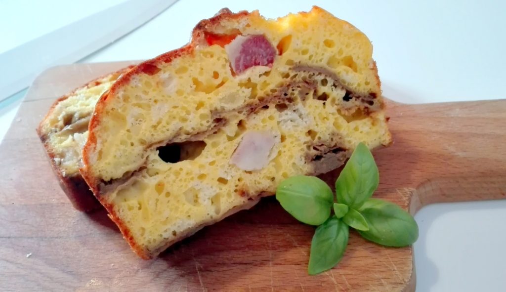 plumcake salato alle melanzane