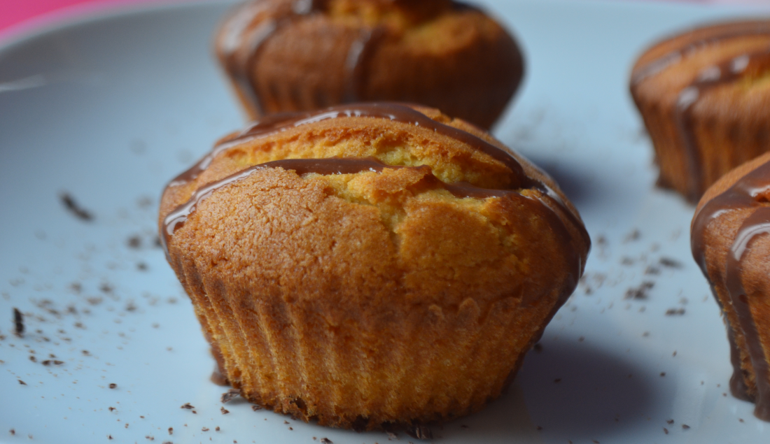 muffin ripieni di cioccolato kinder foto principale