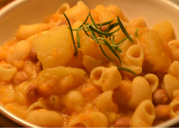 pasta e fagioli con patate